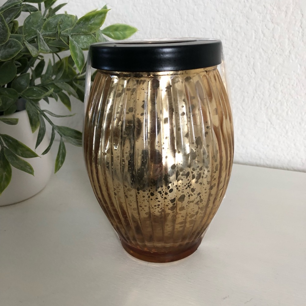 NWT Mercury Glass Candle Holder